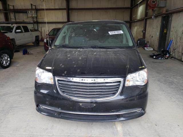 2C4RC1CGXFR705996 - 2015 CHRYSLER TOWN & COU TOURING L BLACK photo 5
