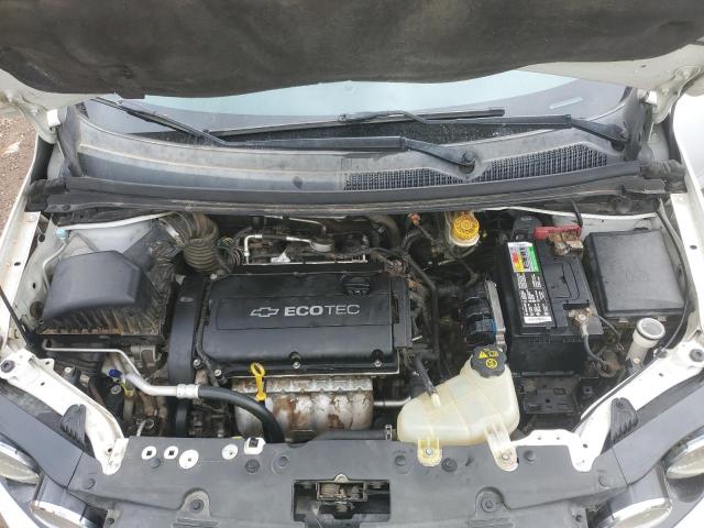 1G1JA5SH0D4121541 - 2013 CHEVROLET SONIC LS WHITE photo 11