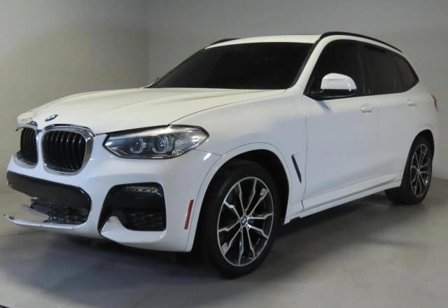 5UXTY3C07L9C46239 - 2020 BMW X3 SDRIVE30I WHITE photo 2