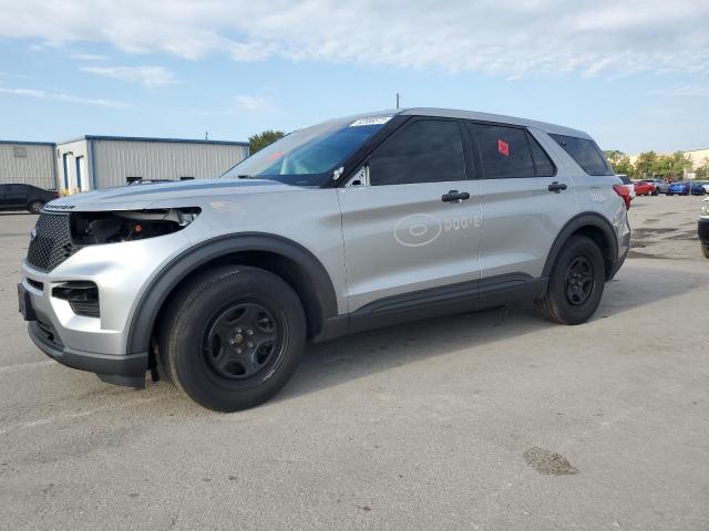 1FM5K8AC4LGA96777 - 2020 FORD EXPLORER POLICE INTERCEPTOR SILVER photo 1