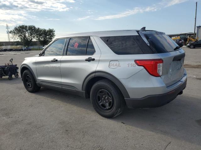 1FM5K8AC4LGA96777 - 2020 FORD EXPLORER POLICE INTERCEPTOR SILVER photo 2