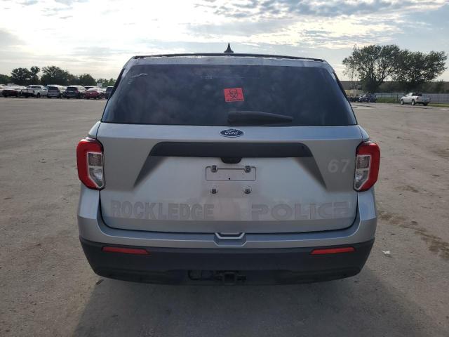 1FM5K8AC4LGA96777 - 2020 FORD EXPLORER POLICE INTERCEPTOR SILVER photo 6