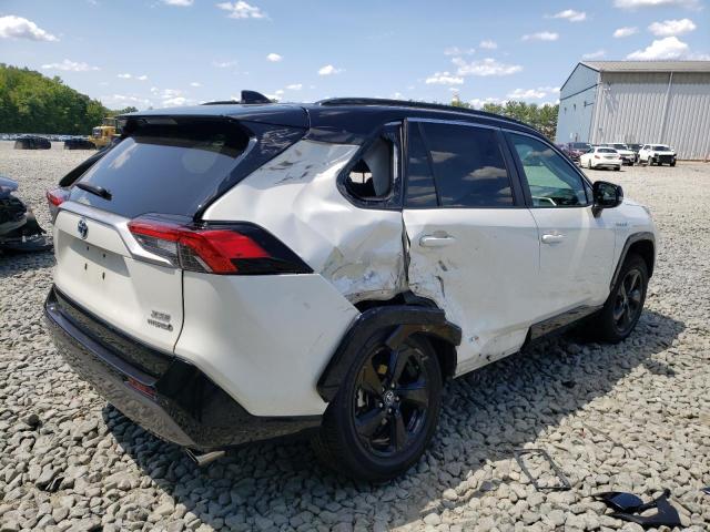 2T3EWRFV3LW089073 - 2020 TOYOTA RAV4 XSE WHITE photo 3