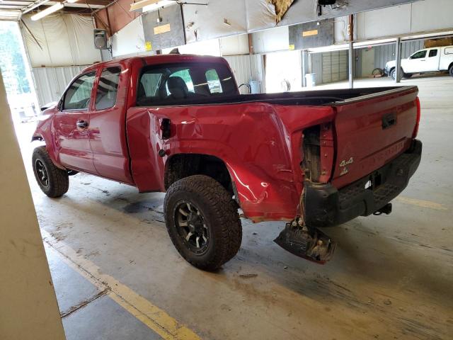 3TYSX5EN1MT003986 - 2021 TOYOTA TACOMA ACCESS CAB Қызыл фото 2