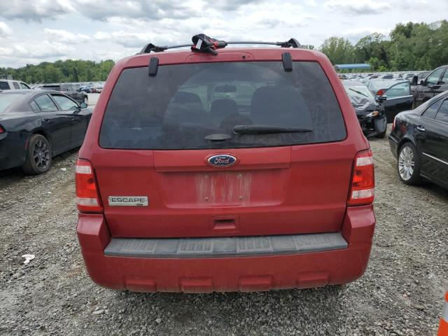 1FMCU0D77BKC49908 - 2011 FORD ESCAPE XLT RED photo 6