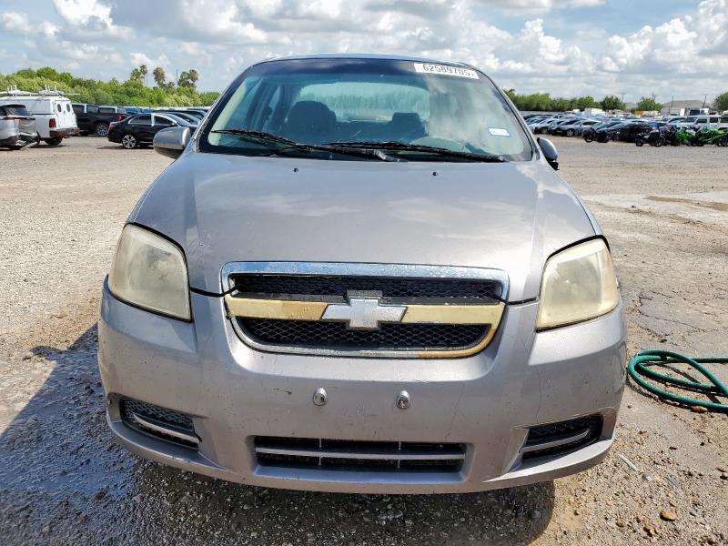 KL1TD56677B078579 - 2007 CHEVROLET AVEO BASE Gümüş foto 5