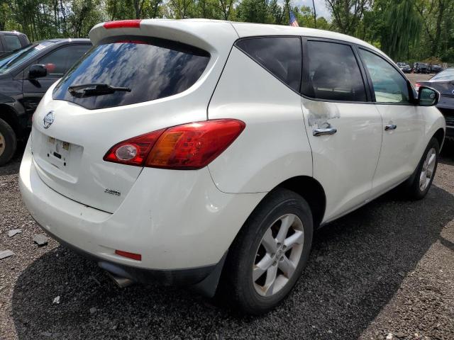 JN8AZ1MW7AW105216 - 2010 NISSAN MURANO S WHITE photo 3