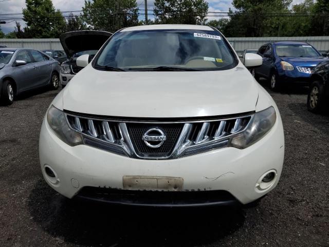 JN8AZ1MW7AW105216 - 2010 NISSAN MURANO S WHITE photo 5