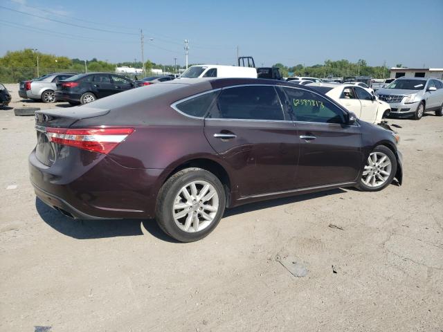 4T1BK1EB1EU127502 - 2014 TOYOTA AVALON BASE 紫色 照片 3