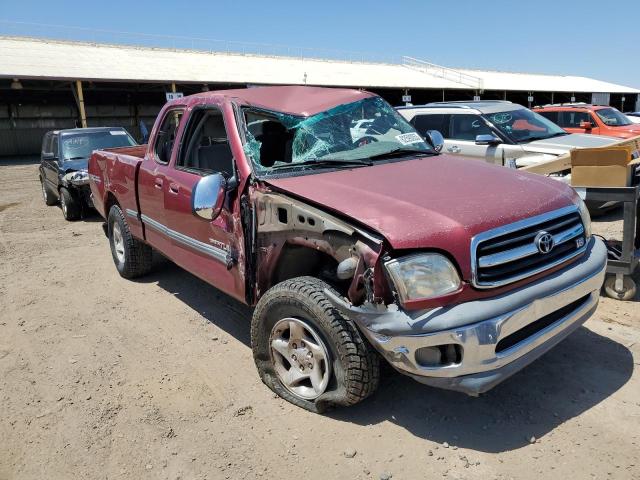 5TBBT4410YS094067 - 2000 TOYOTA TUNDRA ACCESS CAB BURGUNDY photo 4