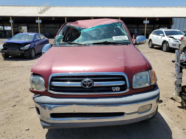 5TBBT4410YS094067 - 2000 TOYOTA TUNDRA ACCESS CAB ბურგუნდია ფოტო 5