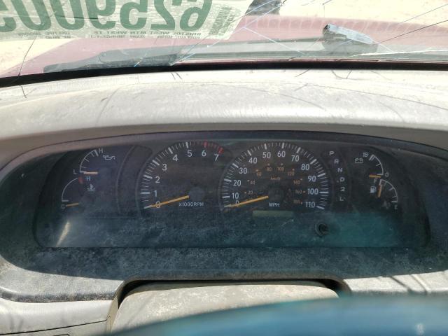 5TBBT4410YS094067 - 2000 TOYOTA TUNDRA ACCESS CAB ბურგუნდია ფოტო 9