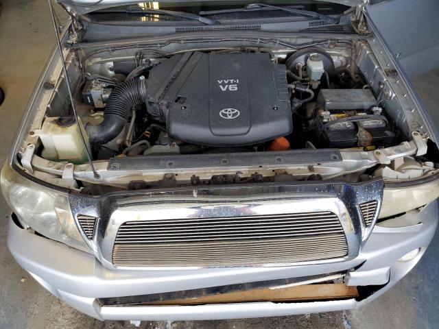 3TMJU62N78M059513 - 2008 TOYOTA TACOMA DOUBLE CAB PRERUNNER SILVER photo 11