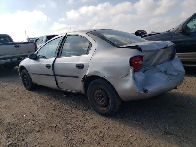 1B3ES26C14D520253 - 2004 DODGE NEON BASE SILVER photo 2