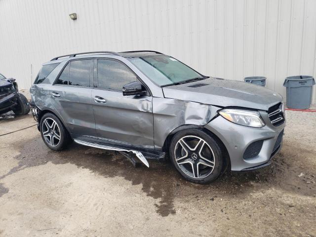 4JGDA6EB8HA966464 - 2017 MERCEDES-BENZ GLE 43 AMG GRAY photo 4