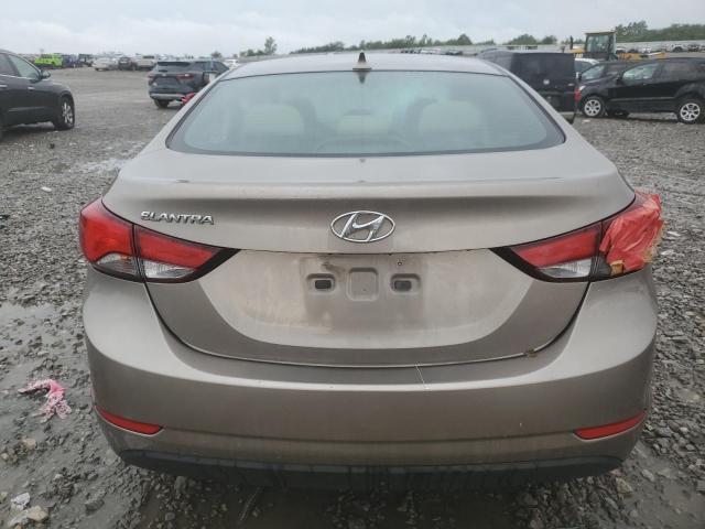 5NPDH4AE4FH590582 - 2015 HYUNDAI ELANTRA SE CREAM photo 6