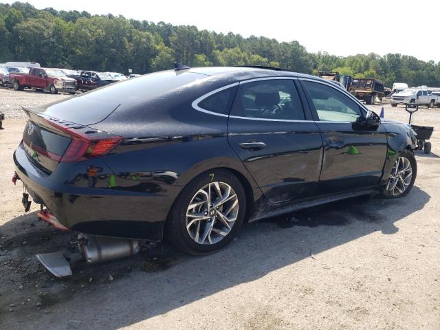 KMHL14JA2PA266967 - 2023 HYUNDAI SONATA SEL BLACK photo 3