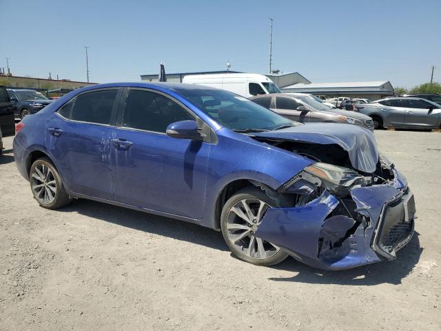 2T1BURHE7JC996549 - 2018 TOYOTA COROLLA L BLUE photo 4