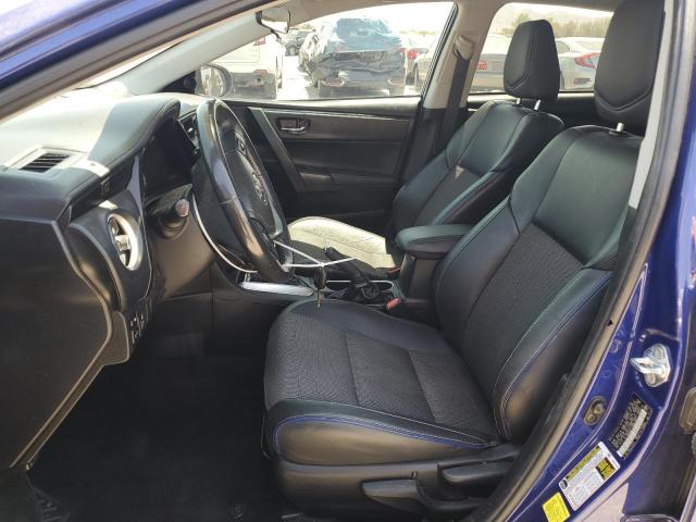 2T1BURHE7JC996549 - 2018 TOYOTA COROLLA L BLUE photo 7