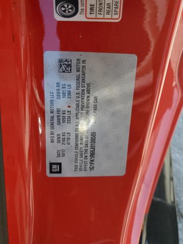 1G1FK1R66J0130585 - 2018 CHEVROLET CAMARO ZL1 RED photo 12