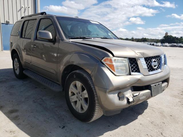 5N1AR18U56C631403 - 2006 NISSAN PATHFINDER LE 棕色 照片 1
