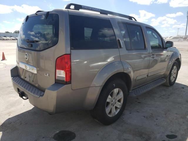 5N1AR18U56C631403 - 2006 NISSAN PATHFINDER LE 棕色 照片 4