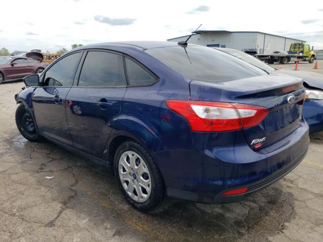 1FAHP3F25CL119390 - 2012 FORD FOCUS SE BLUE photo 2