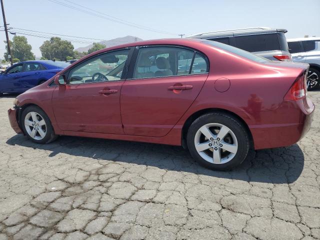1HGFA16858L024722 - 2008 HONDA CIVIC EX BURGUNDY photo 2