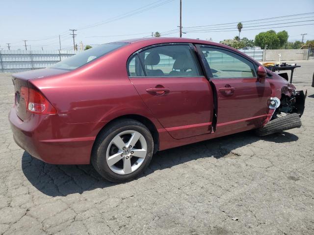 1HGFA16858L024722 - 2008 HONDA CIVIC EX BURGUNDY photo 3