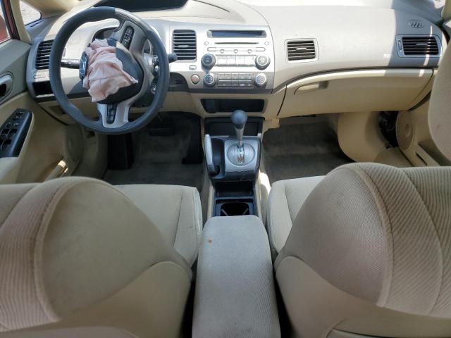 1HGFA16858L024722 - 2008 HONDA CIVIC EX BURGUNDY photo 8