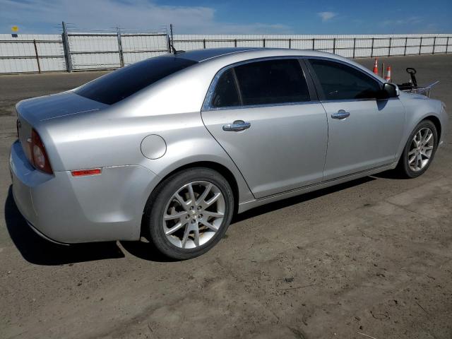 1G1ZE5EB1AF238639 - 2010 CHEVROLET MALIBU LTZ ვერცხლისფერი ფოტო 3