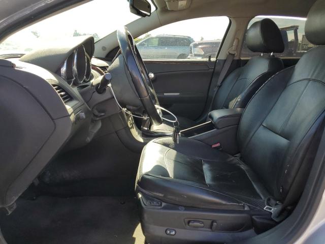 1G1ZE5EB1AF238639 - 2010 CHEVROLET MALIBU LTZ ვერცხლისფერი ფოტო 7