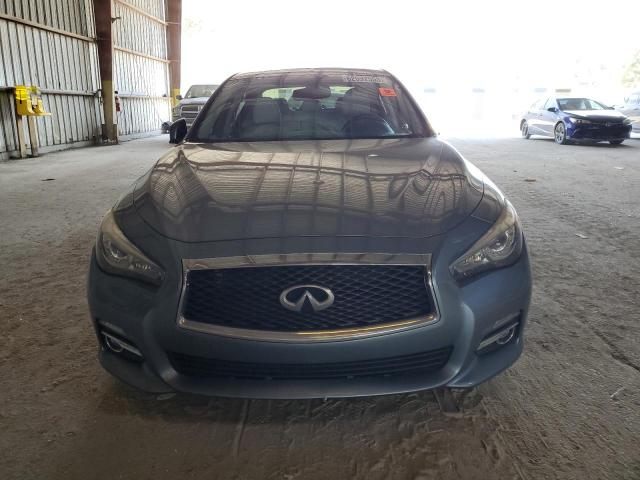 JN1BV7AP7FM335484 - 2015 INFINITI Q50 BASE BLUE photo 5