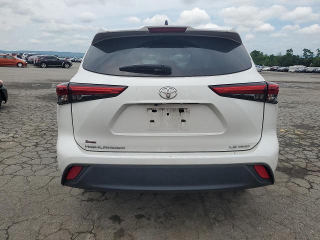 5TDKDRBHXPS026004 - 2023 TOYOTA HIGHLANDER L WHITE photo 6