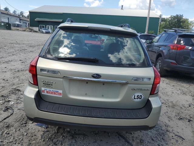 4S4BP62CX67338340 - 2006 SUBARU OUTBACK OUTBACK 2.5I LIMITED GOLD photo 6