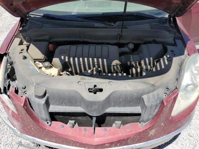 5GALVBED2AJ176244 - 2010 BUICK ENCLAVE CXL RED photo 11