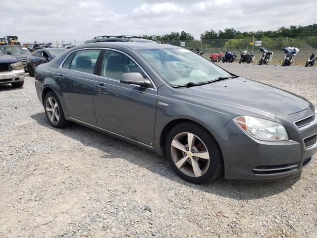 1G1ZF57599F221281 - 2009 CHEVROLET MALIBU HYBRID GRAY photo 4