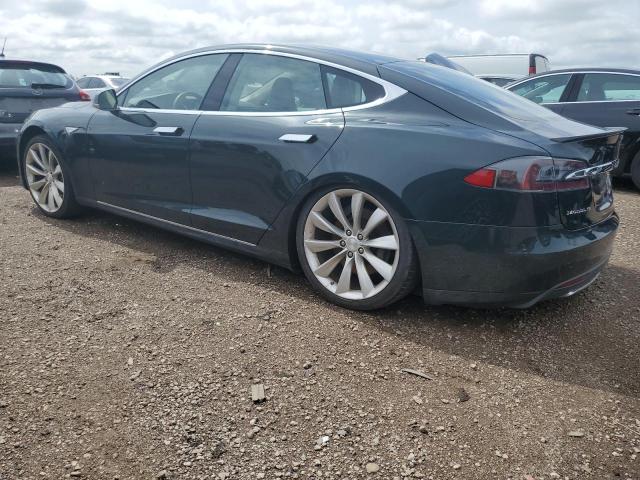 5YJSA1DP0DFP26001 - 2013 TESLA MODEL S 黑色 照片 2