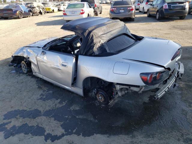 JHMAP21424T002459 - 2004 HONDA S2000 SILVER photo 2