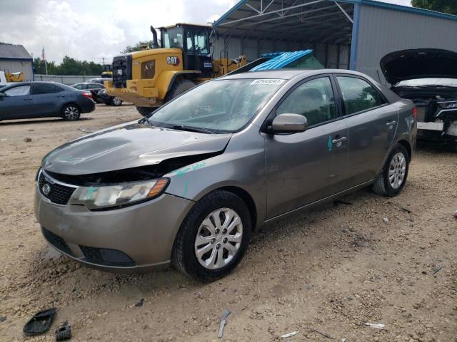 KNAFU4A24B5356704 - 2011 KIA FORTE EX GRAY photo 1