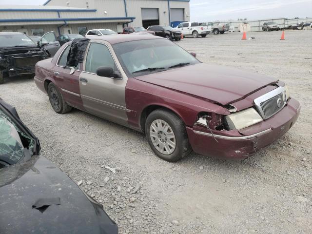 2MEFM74W94X640977 - 2004 MERCURY GRAND MARQ GS MAROON photo 4