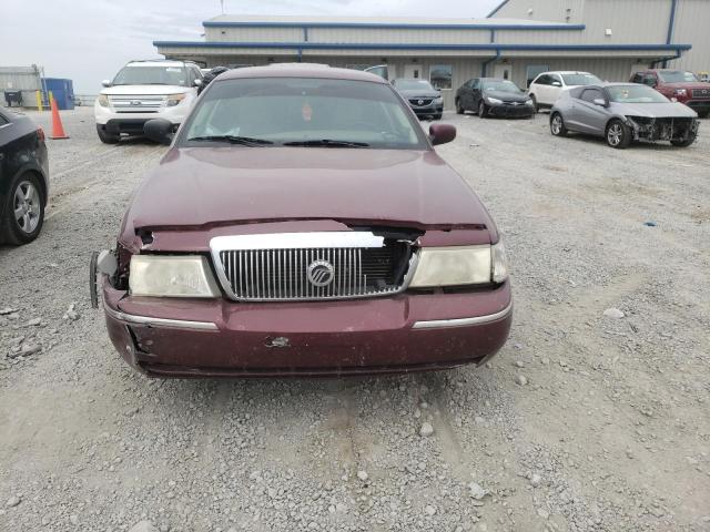 2MEFM74W94X640977 - 2004 MERCURY GRAND MARQ GS MAROON photo 5