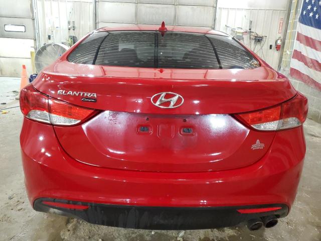 KMHDH6AE8DU012866 - 2013 HYUNDAI ELANTRA CO GS RED photo 6