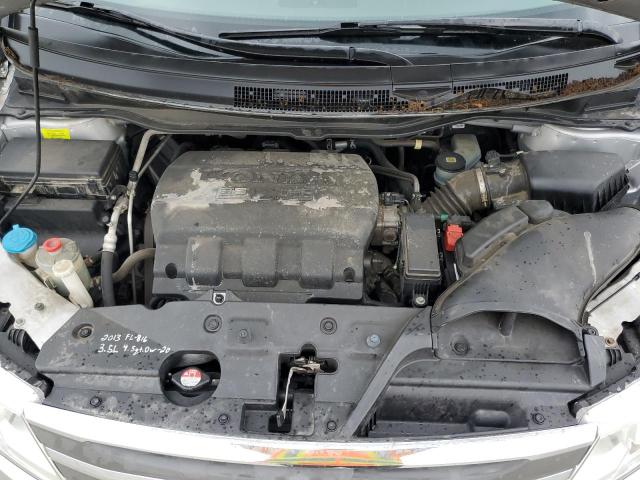 5FNRL5H67DB090694 - 2013 HONDA ODYSSEY EXL SILVER photo 12