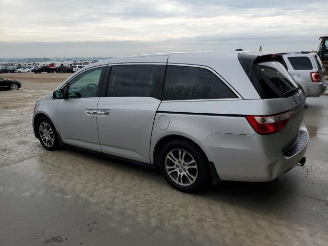 5FNRL5H67DB090694 - 2013 HONDA ODYSSEY EXL SILVER photo 2
