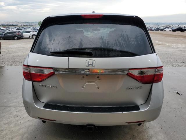 5FNRL5H67DB090694 - 2013 HONDA ODYSSEY EXL SILVER photo 6