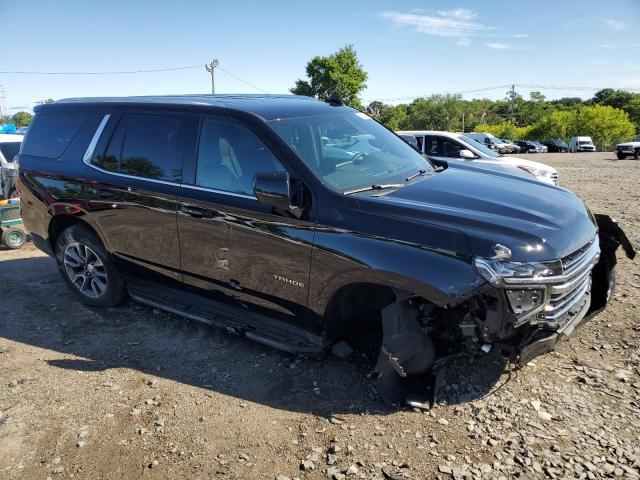 1GNSKNKD5NR257438 - 2022 CHEVROLET TAHOE K1500 LT BLACK photo 4