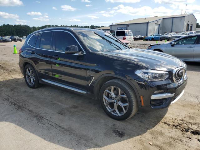 5UXTY3C05M9E90831 - 2021 BMW X3 SDRIVE30I BLACK photo 4