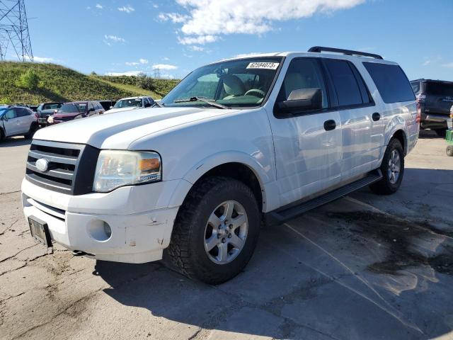 1FMFK16539EB27043 - 2009 FORD EXPEDITION EL XLT WHITE photo 1