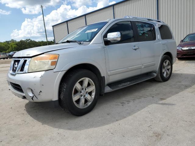 5N1BA0NFXBN622173 - 2011 NISSAN ARMADA PLATINUM SILVER photo 1